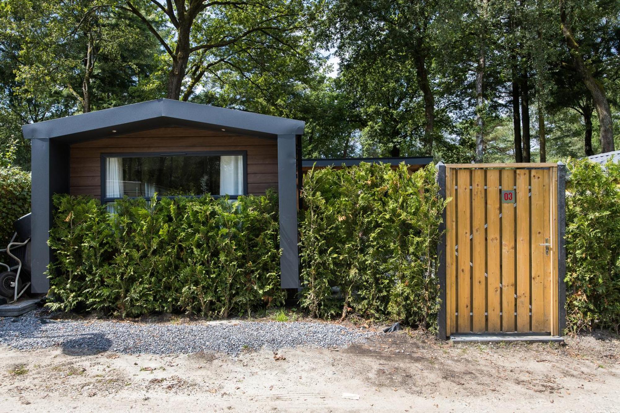 Veluwe Hoenderloo Luxury Chalet With Private Sauna And Hot Tub - Swimming Pool Tennis Court Supermarket Bowling Alley Theatre And Entertainment For Children 外观 照片