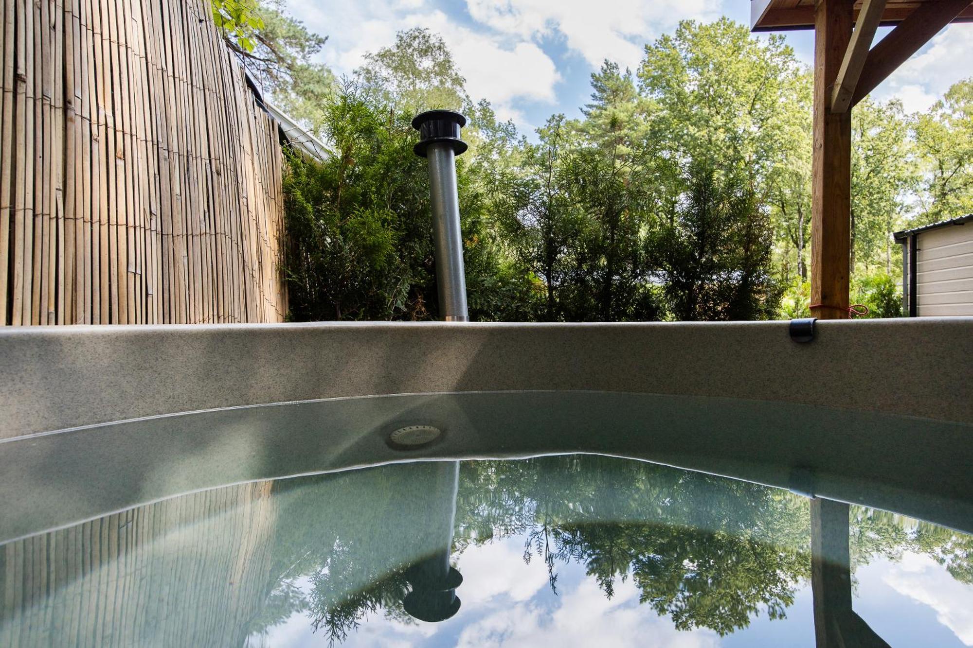 Veluwe Hoenderloo Luxury Chalet With Private Sauna And Hot Tub - Swimming Pool Tennis Court Supermarket Bowling Alley Theatre And Entertainment For Children 外观 照片